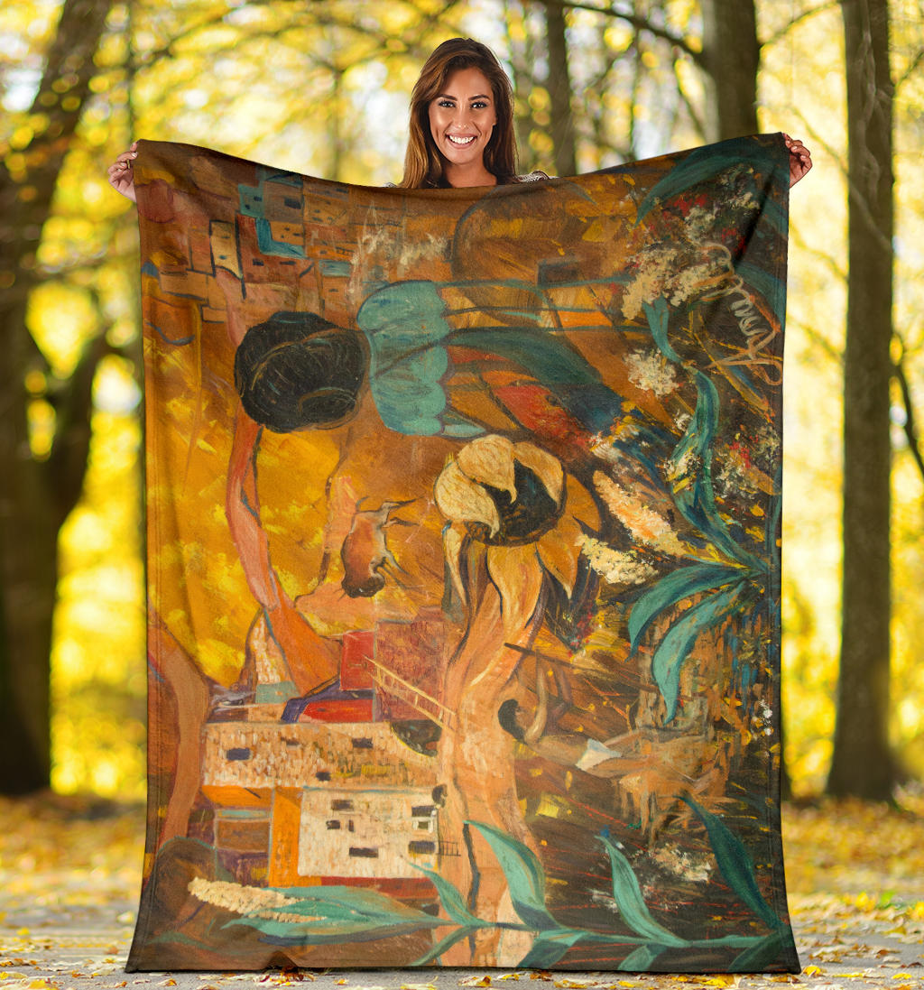 HOWA Buffalo Art blanket