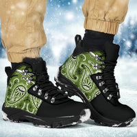Verde Bandana Alpine Boots