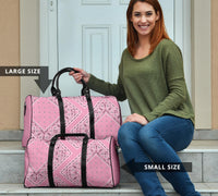 Pink Bandana Travel Bag