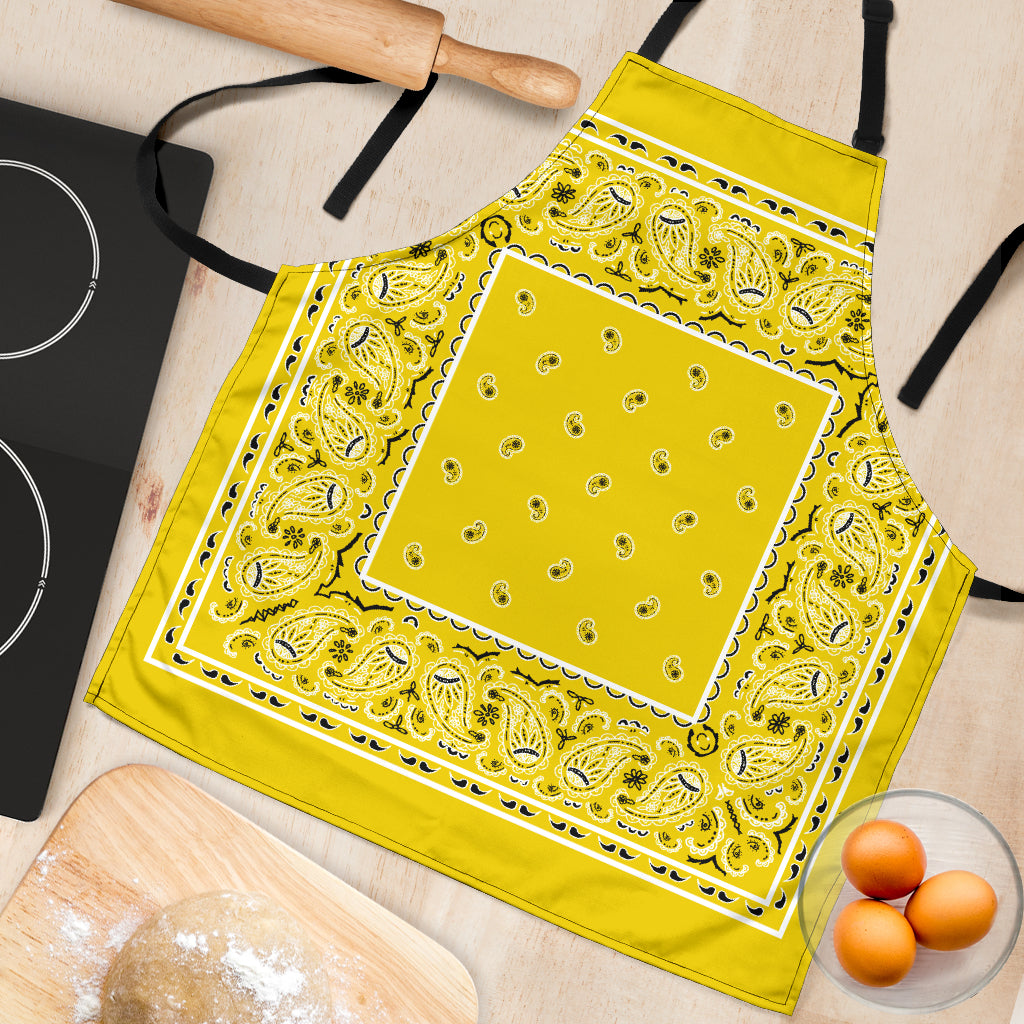Yellow Bandana Aprons
