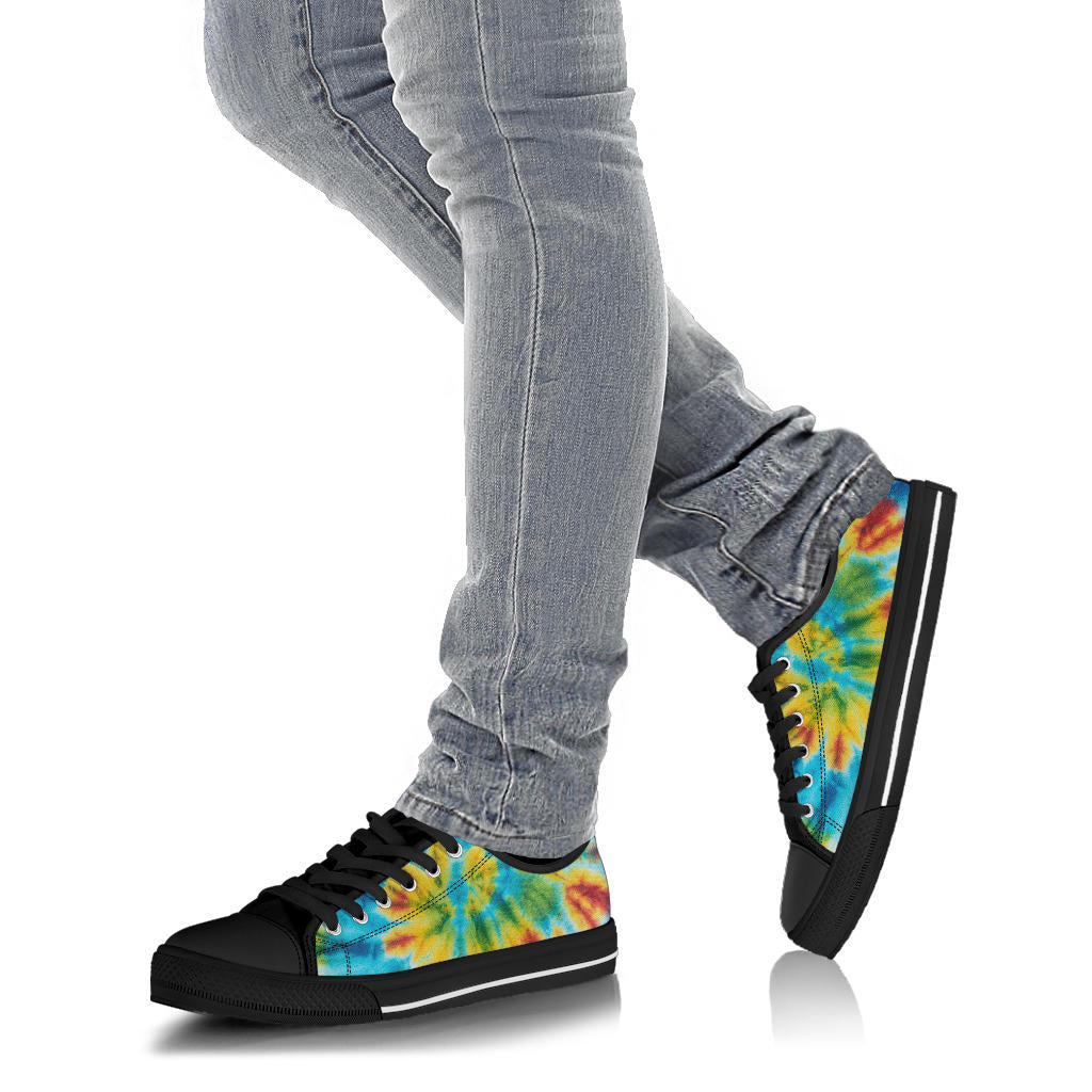 Canvas Low Top Sneakers - Tie Dye Swirl