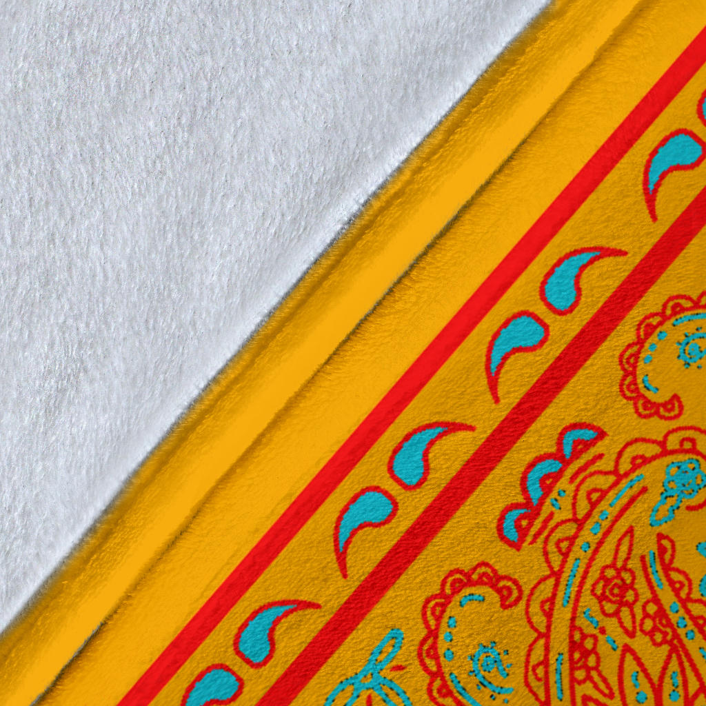 fleece blanket details