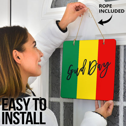 Rasta Rhythms Door Signs