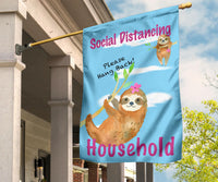 Covid Safety Flag for Social Distancing