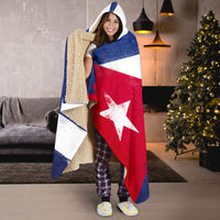 Cuba Flag Hooded Blanket Gifts