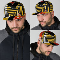 Retro Abstract Art Snapback Hat