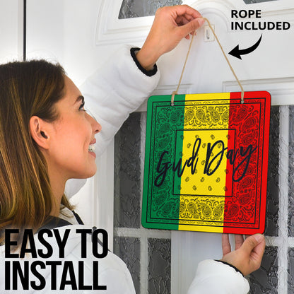 Rasta Rhythms Door Signs