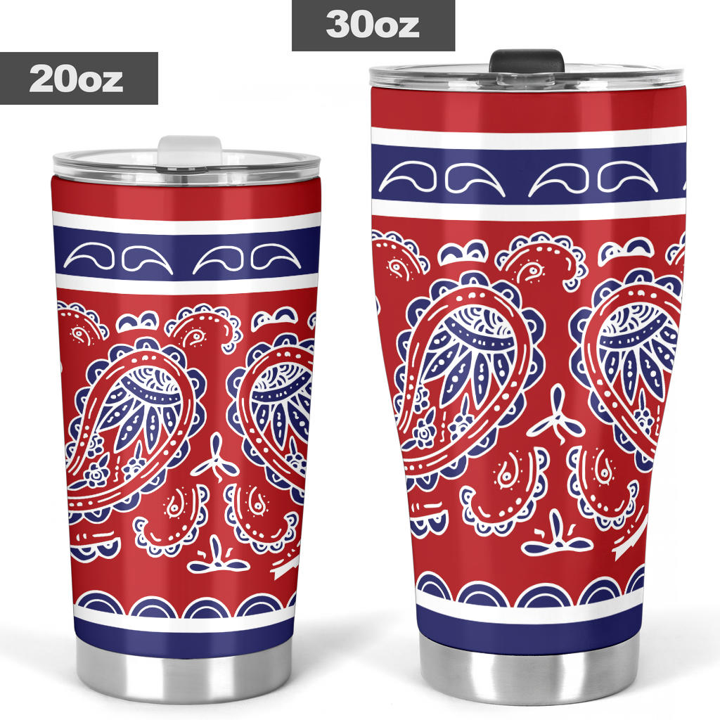 Patriotic Bandana Tumblers