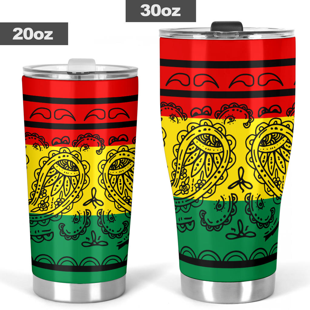 Rasta Bandana Tumblers