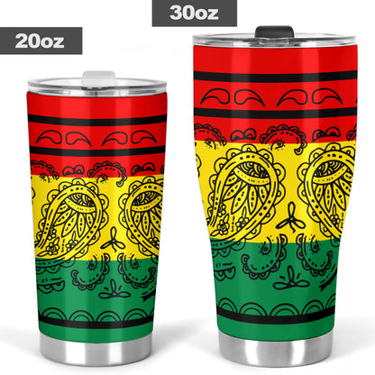 Rasta Bandana Tumblers