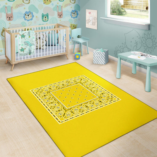 yellow nursery decor