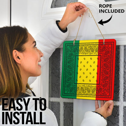 Rasta Rhythms Door Signs