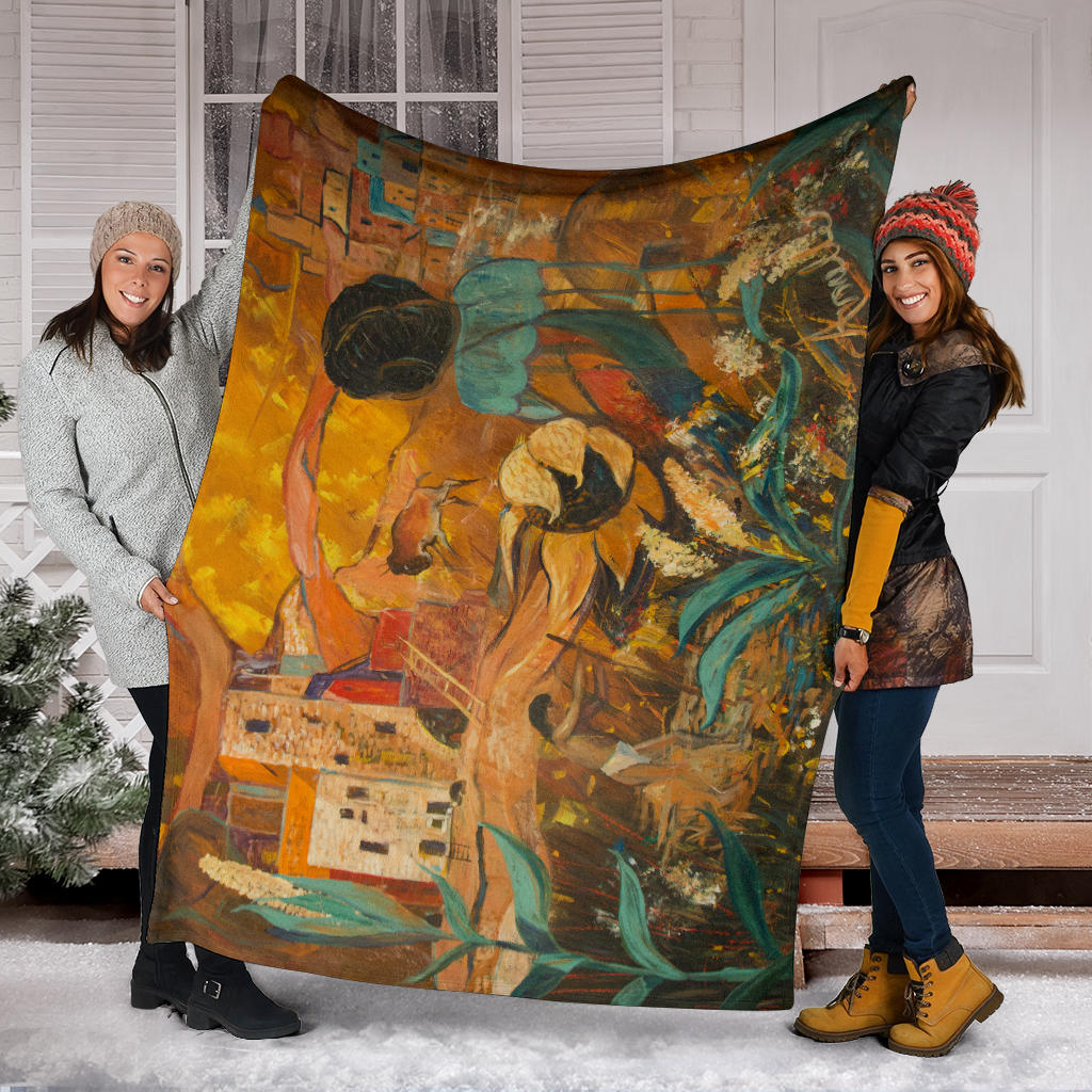 HOWA Buffalo Art blanket