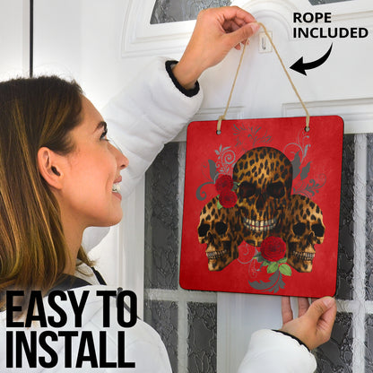 Skull Addict's Door Signs - 4 Styles