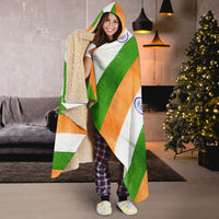 India Flag Hooded Blankets