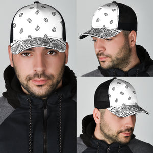 White Bandana Overload Mesh Back Cap