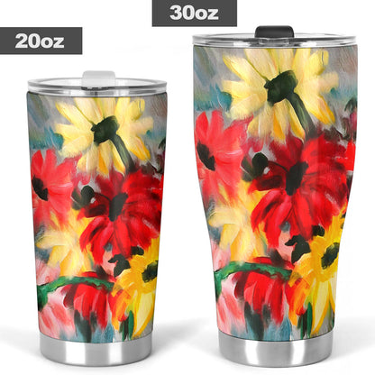 The Crystal Vase Fine Art Tumbler from Original Painting