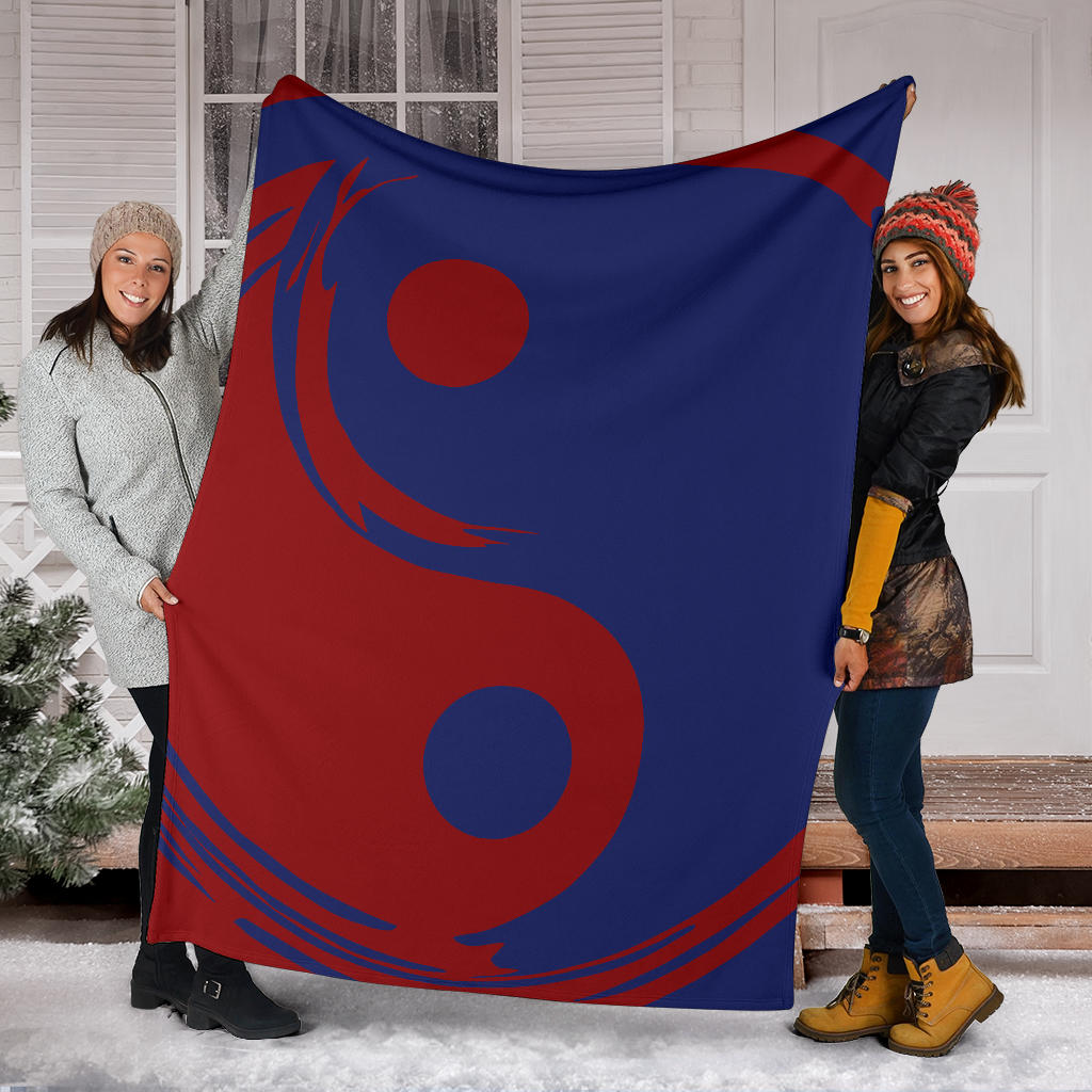 One World Ying Yang Throw Blanket