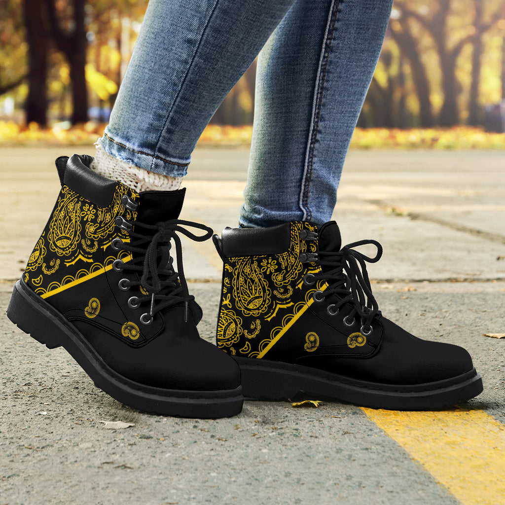 Black Gold Bandana All-Season Boots