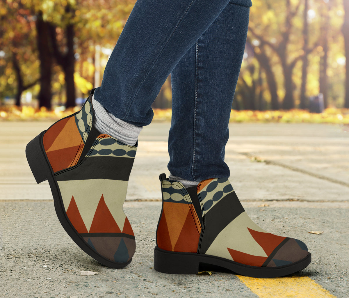Southwestern Tribal Pattern Fashion Boots