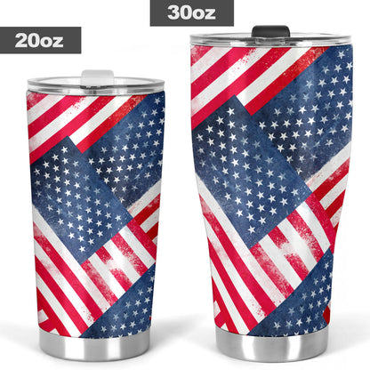 American Flag Bandana Tumblers