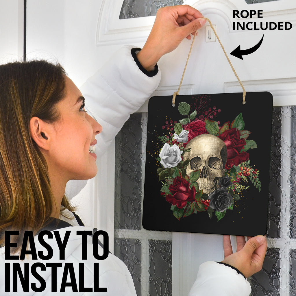 Skull Addict's Door Signs - 4 Styles