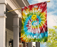 Groovy Welcome Flags Collection - 3 Designs