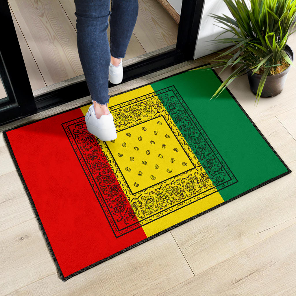 Rasta Bandana Door Mats