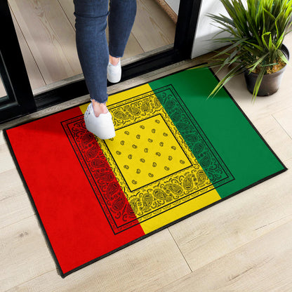 Rasta Bandana Door Mats