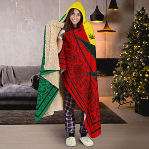 Mary Jane Hooded Blanket