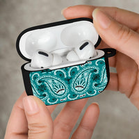 teal AirPod Pro case cover
