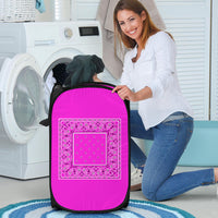 Laundry Basket - Abruptly Pink Original Bandana