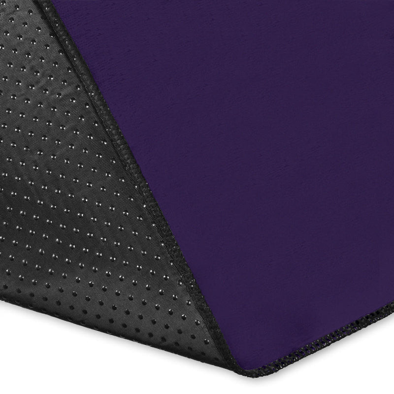 Royal Purple Bandana Area Rugs - Minimal