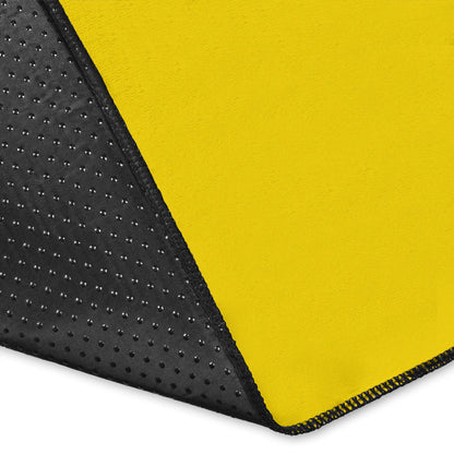 Sunshine Yellow Bandana Area Rugs - Minimal