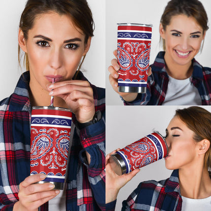 Patriotic Bandana Tumblers