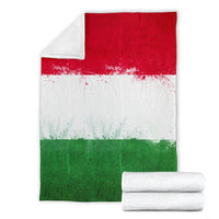 Italian Flag Fleece Throw Blanket
