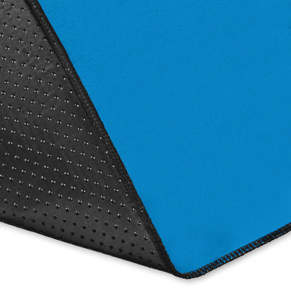 Sky Blue Bandana Area Rugs - Minimal