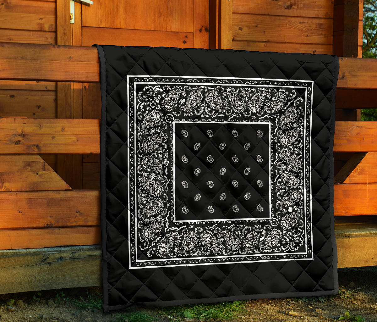 Black Bandana Quilt