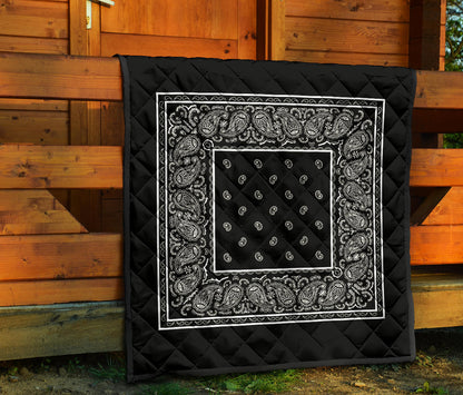Black Bandana Quilt