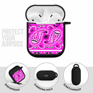 Abruptly Pink Bandana AirPod Case Covers