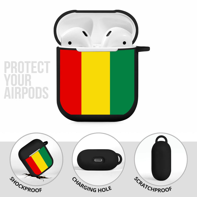 Rasta Flag Bandana AirPods Case Covers