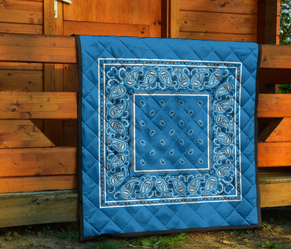 Sky Blue Bandana Bedroom Decor
