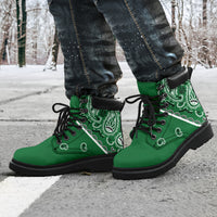 Classic Green Bandana All Season Boots