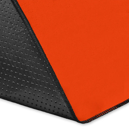 Perfect Orange Bandana Area Rugs - Minimal