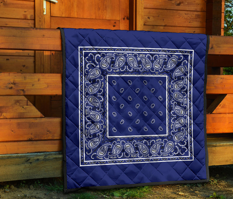 Royal Blue Bandana Quilts