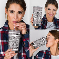 Classic Gray Bandana Tumblers