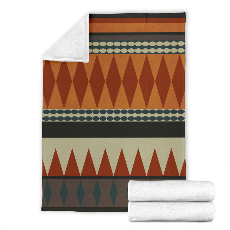 Southwestern Tribal Pattern Fleece Blanket