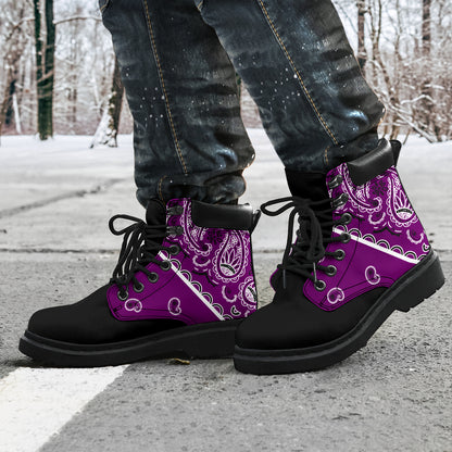 Wild Plum Bandana Blackout All Season Boots