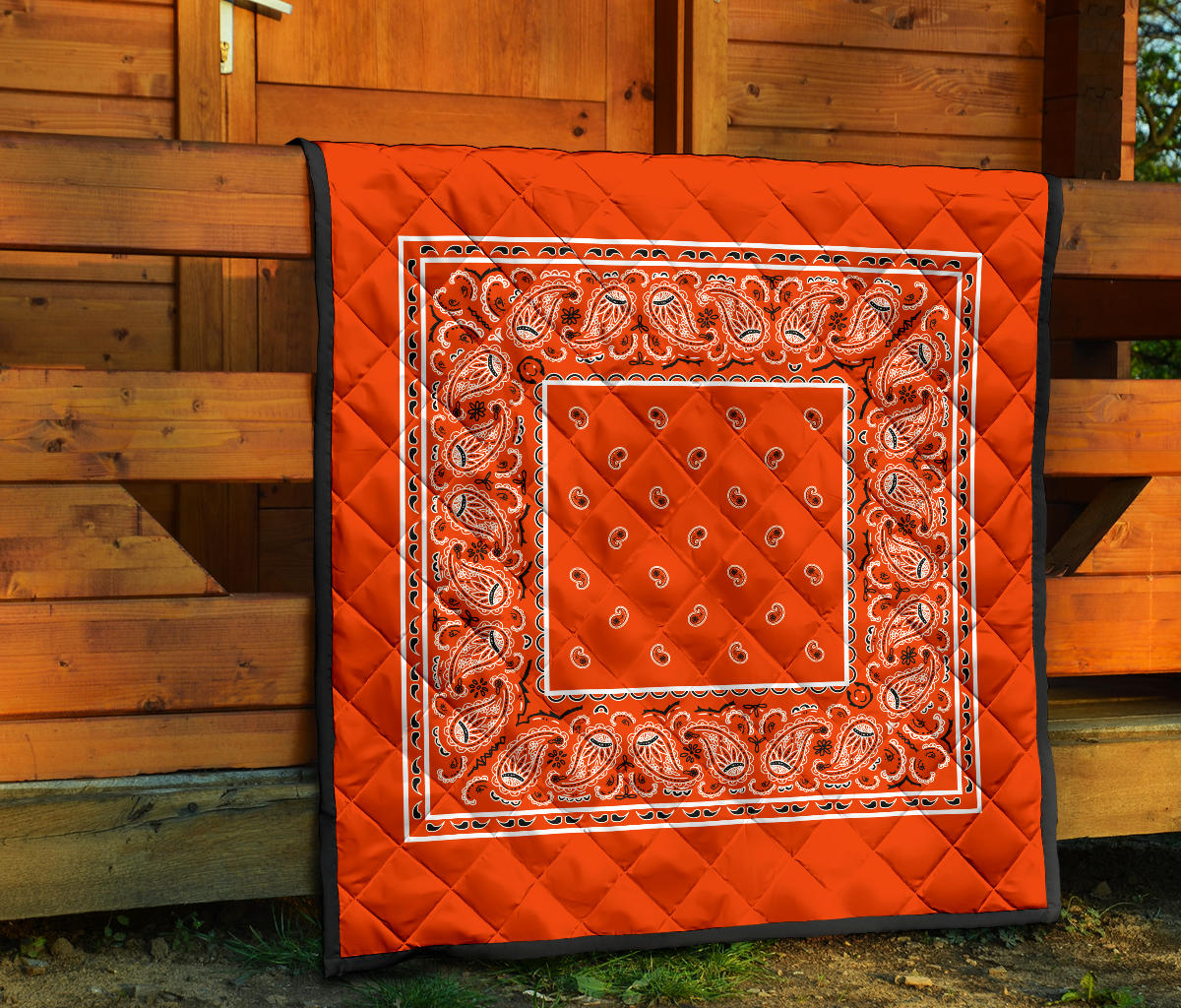 Orange Bandana Quilts