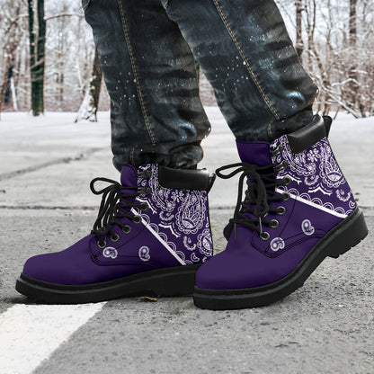 Royal Purple Bandana All Season Boots